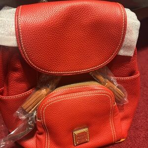 Dooney & Bourke Vibrant Red Backpack